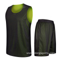Wholesales Blank Reversible Custom Basketball Jerseys Design